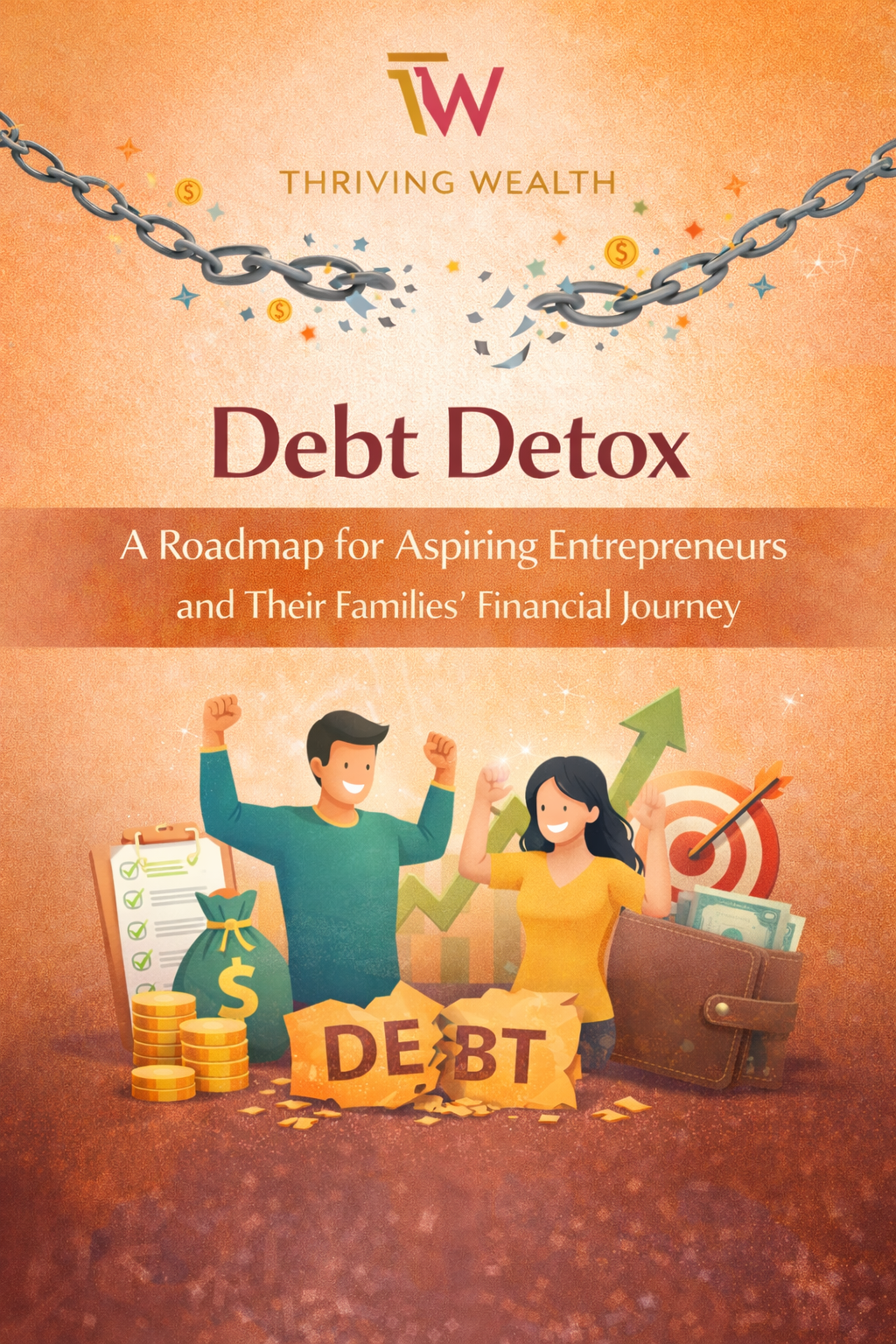 Debt Detox coaching session with Thrisht Products, helping entrepreneurs and families navigate financial recovery and debt management.